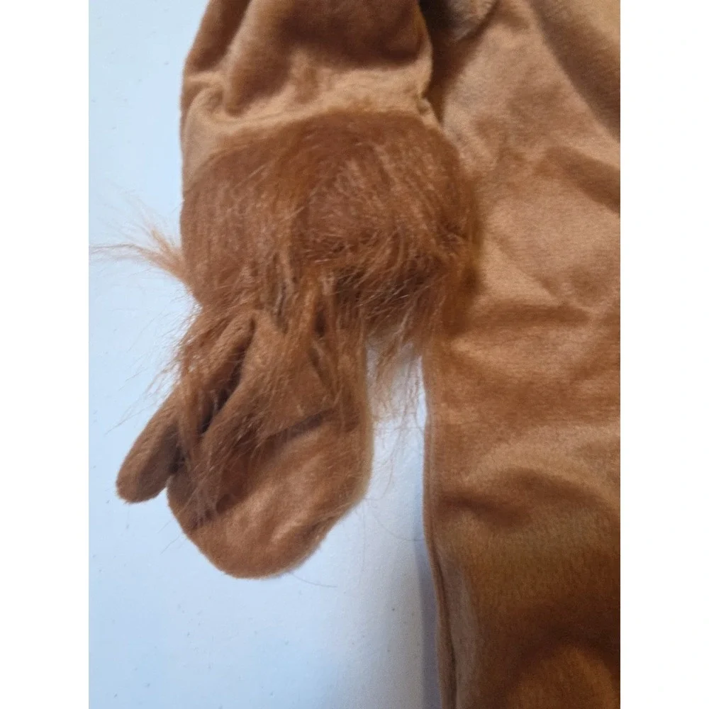 Baby Lion Costume 6–12 Months Spooktacular Creations Hood Jumpsuit Booties Hallo